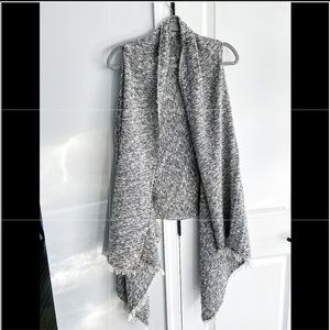 Long sleeveless boho sweater vest